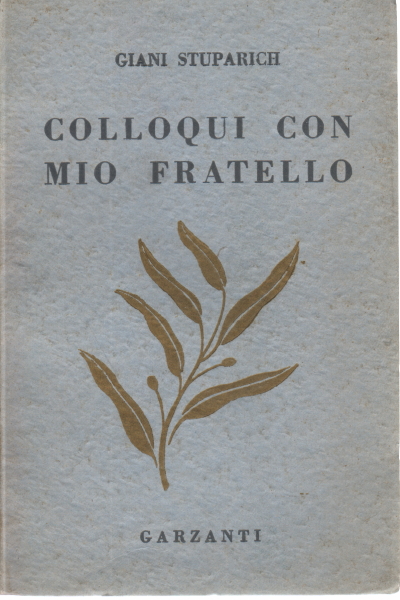 Colloqui con mio fratello Book Cover