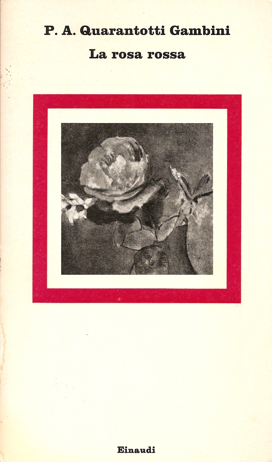La rosa rossa Book Cover