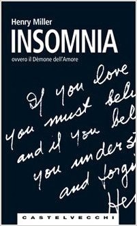 Insomnia ovvero il demone dell'amore Book Cover